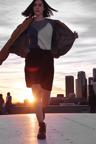 AI-powered feature film production combining cinematic storytelling, design and post production